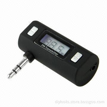 3.5mm Jack FM Transmitter for iPhone 5/iPhone 4 & 4S/Samsung/HTC/Nokia/Other Audio Devices